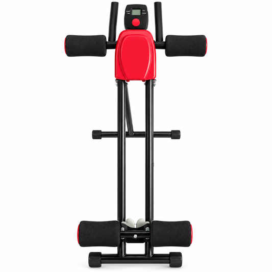 Máquina de Ejercicio Abdominal para Cintura con Monitor y 3 Posiciones