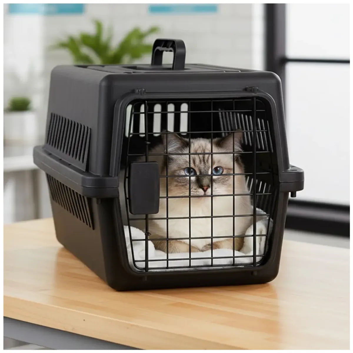 Transportador de Mascota Canil Kennel 58 x 37 x 37 cm Grande
