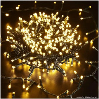 Tira de 500 Luces Led Calida
