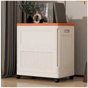 80493-ORG-BAUL-RUEDAS-NARANJA x 1 UND