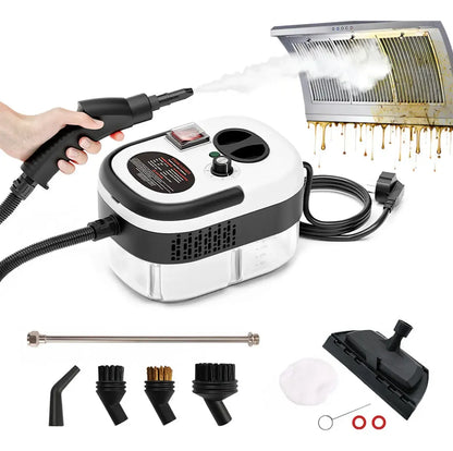 Limpiadora a Vapor Portátil Multifunción para Hogar con Accesorios