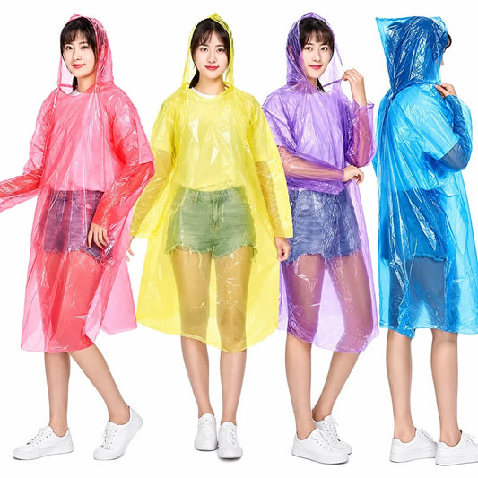 Capa poncho impermeable protector de lluvia ligero unisex