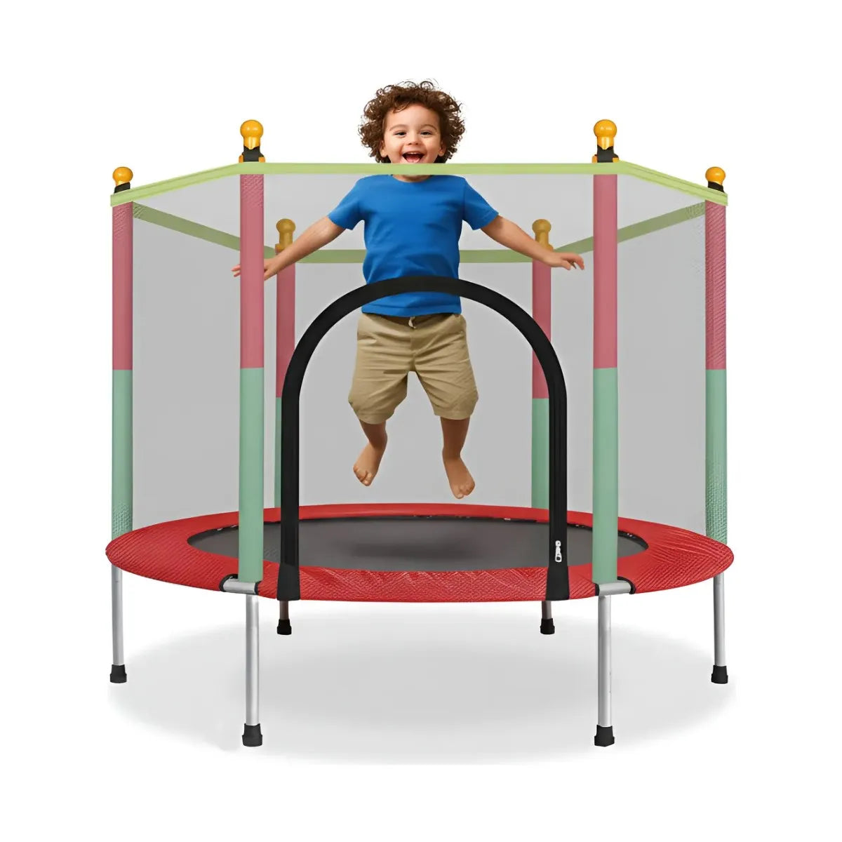Trampolin para Niños Cama Saltarina Infantil Multicolor