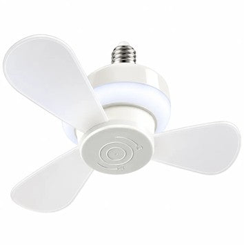 Ventilador con Lámpara LED de 3 Aspas 9W para Techo y Ambientes Interiores