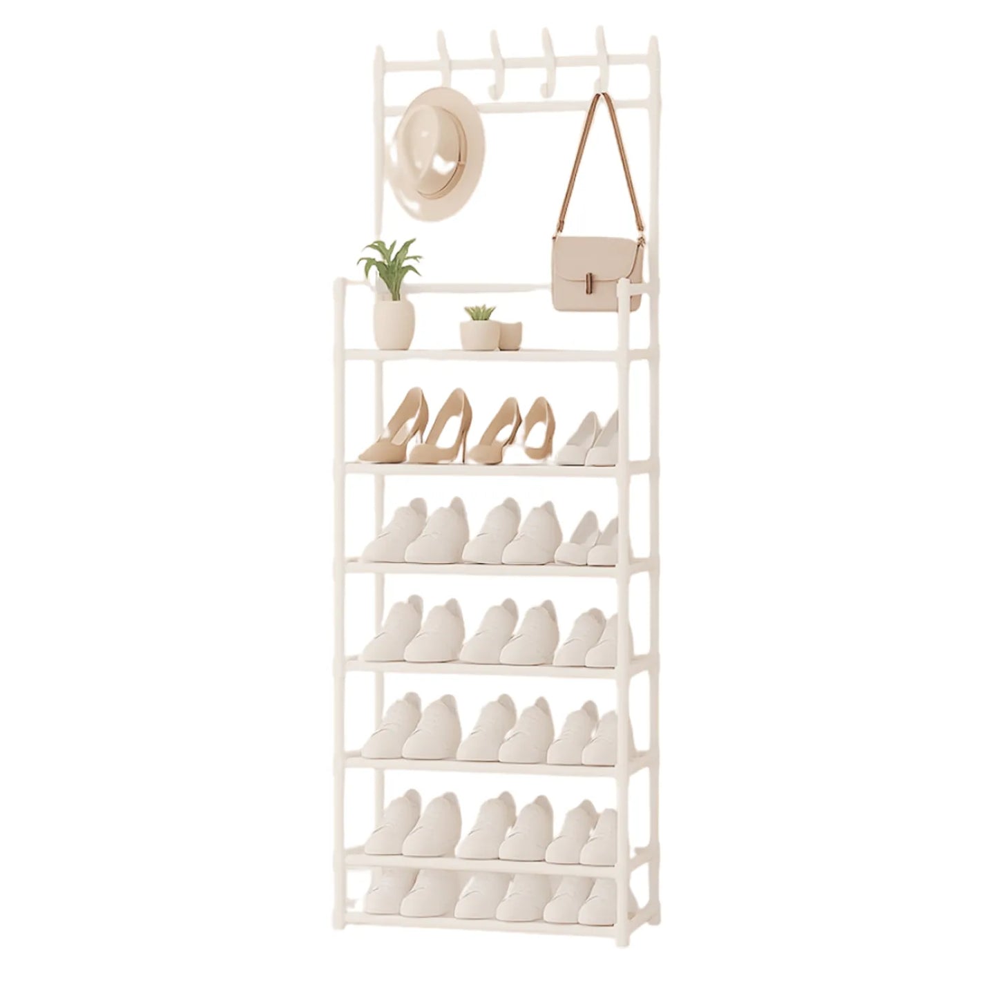 Estante Organizador Zapatera Multiusos 7 Niveles